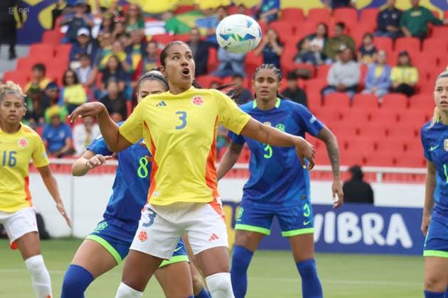 FINAL COPA AMERICA FEMENINA COLOMBIA VS BRASIL 02 de agosto del 2025 Encuentro de la final de la Copa AmÃ rica Femenina entre Colombia VS Brasil en el estadio Rodrigo Paz. QUITO PICHINCHA ECUADOR Copyright: xHENRYxLAPOx