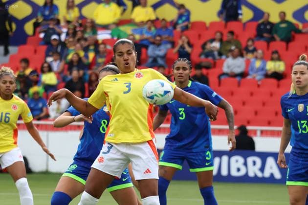 FINAL COPA AMERICA FEMENINA COLOMBIA VS BRASIL 02 de agosto del 2025 Encuentro de la final de la Copa AmÃ rica Femenina entre Colombia VS Brasil en el estadio Rodrigo Paz. QUITO PICHINCHA ECUADOR Copyright: xHENRYxLAPOx