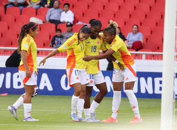 FINAL COPA AMERICA FEMENINA COLOMBIA VS BRASIL 02 de agosto del 2025 Encuentro de la final de la Copa AmÃ rica Femenina entre Colombia VS Brasil en el estadio Rodrigo Paz. QUITO PICHINCHA ECUADOR Copyright: xHENRYxLAPOx