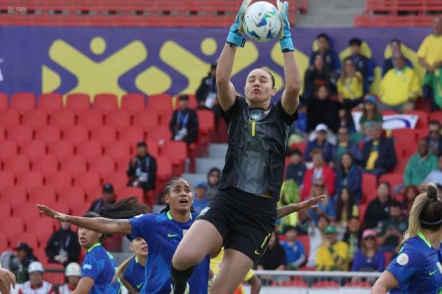 FINAL COPA AMERICA FEMENINA COLOMBIA VS BRASIL 02 de agosto del 2025 Encuentro de la final de la Copa AmÃ rica Femenina entre Colombia VS Brasil en el estadio Rodrigo Paz. QUITO PICHINCHA ECUADOR Copyright: xHENRYxLAPOx