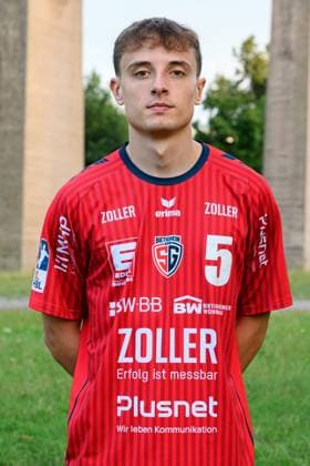 Bietigheim: HBL - 25 26 - SG BBM Bietigheim - Fotoshooting Nico Bacani (Bietigheim) Bietigheim-Bissingen Halle am Viadukt Baden-Württemberg Deutschland