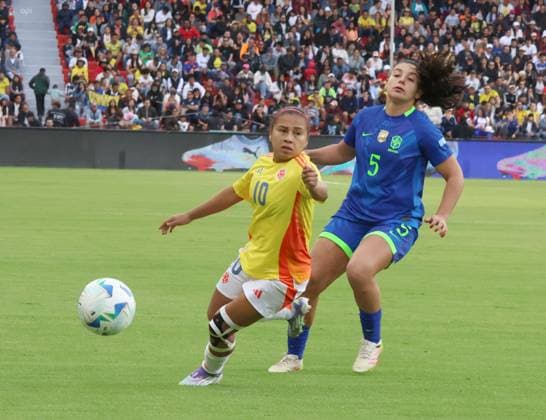 FINAL COPA AMERICA FEMENINA COLOMBIA VS BRASIL 02 de agosto del 2025 Encuentro de la final de la Copa AmÃ rica Femenina entre Colombia VS Brasil en el estadio Rodrigo Paz. QUITO PICHINCHA ECUADOR Copyright: xHENRYxLAPOx