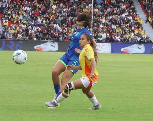 FINAL COPA AMERICA FEMENINA COLOMBIA VS BRASIL 02 de agosto del 2025 Encuentro de la final de la Copa AmÃ rica Femenina entre Colombia VS Brasil en el estadio Rodrigo Paz. QUITO PICHINCHA ECUADOR Copyright: xHENRYxLAPOx