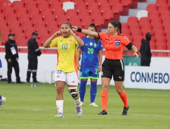FINAL COPA AMERICA FEMENINA COLOMBIA VS BRASIL 02 de agosto del 2025 Encuentro de la final de la Copa AmÃ rica Femenina entre Colombia VS Brasil en el estadio Rodrigo Paz. QUITO PICHINCHA ECUADOR Copyright: xHENRYxLAPOx
