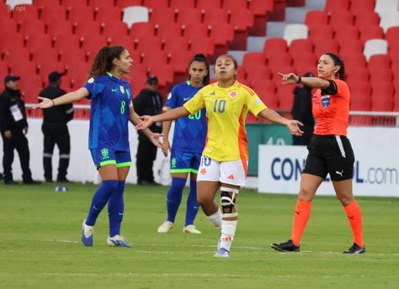 FINAL COPA AMERICA FEMENINA COLOMBIA VS BRASIL 02 de agosto del 2025 Encuentro de la final de la Copa AmÃ rica Femenina entre Colombia VS Brasil en el estadio Rodrigo Paz. QUITO PICHINCHA ECUADOR Copyright: xHENRYxLAPOx