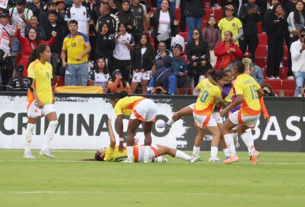 FINAL COPA AMERICA FEMENINA COLOMBIA VS BRASIL 02 de agosto del 2025 Encuentro de la final de la Copa AmÃ rica Femenina entre Colombia VS Brasil en el estadio Rodrigo Paz. QUITO PICHINCHA ECUADOR Copyright: xHENRYxLAPOx