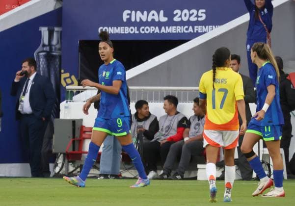 FINAL COPA AMERICA FEMENINA COLOMBIA VS BRASIL 02 de agosto del 2025 Encuentro de la final de la Copa AmÃ rica Femenina entre Colombia VS Brasil en el estadio Rodrigo Paz. QUITO PICHINCHA ECUADOR Copyright: xHENRYxLAPOx