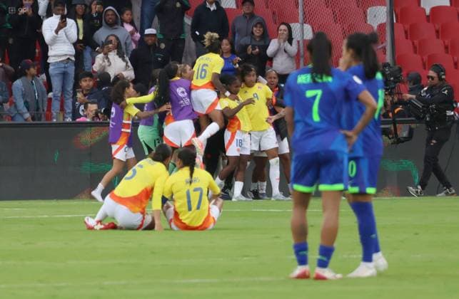 FINAL COPA AMERICA FEMENINA COLOMBIA VS BRASIL 02 de agosto del 2025 Encuentro de la final de la Copa AmÃ rica Femenina entre Colombia VS Brasil en el estadio Rodrigo Paz. QUITO PICHINCHA ECUADOR Copyright: xHENRYxLAPOx