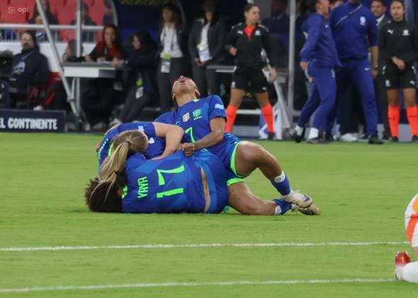 FINAL COPA AMERICA FEMENINA COLOMBIA VS BRASIL 02 de agosto del 2025 Encuentro de la final de la Copa AmÃ rica Femenina entre Colombia VS Brasil en el estadio Rodrigo Paz. QUITO PICHINCHA ECUADOR Copyright: xHENRYxLAPOx