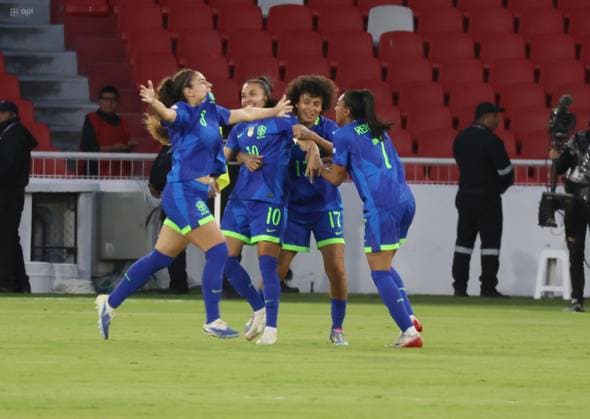 FINAL COPA AMERICA FEMENINA COLOMBIA VS BRASIL 02 de agosto del 2025 Encuentro de la final de la Copa AmÃ rica Femenina entre Colombia VS Brasil en el estadio Rodrigo Paz. QUITO PICHINCHA ECUADOR Copyright: xHENRYxLAPOx
