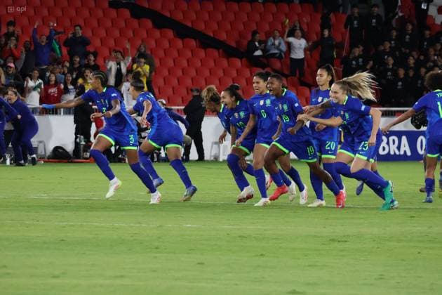 FINAL COPA AMERICA FEMENINA COLOMBIA VS BRASIL 02 de agosto del 2025 Encuentro de la final de la Copa AmÃ rica Femenina entre Colombia VS Brasil en el estadio Rodrigo Paz. QUITO PICHINCHA ECUADOR Copyright: xHENRYxLAPOx