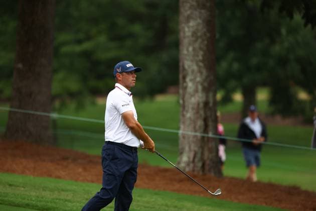 August 2, 2025: Gary Woodland hits the ball on the 18th hole. Third round, 2025 Wyndham Championship, Sedgefield Country Club in Greensboro, North Carolina. CSM Greensboro United States of America - ZUMAc04_ 20250802_zma_c04_099 Copyright: xDavidxBeachx