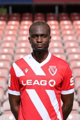 Dennis Duah; FC Energie Cottbus; 3.Liga, Porträttermin 2025 2026 Fussball 3. Liga 2025 2026 Offizieller Portraitermin FC Energie Cottbus