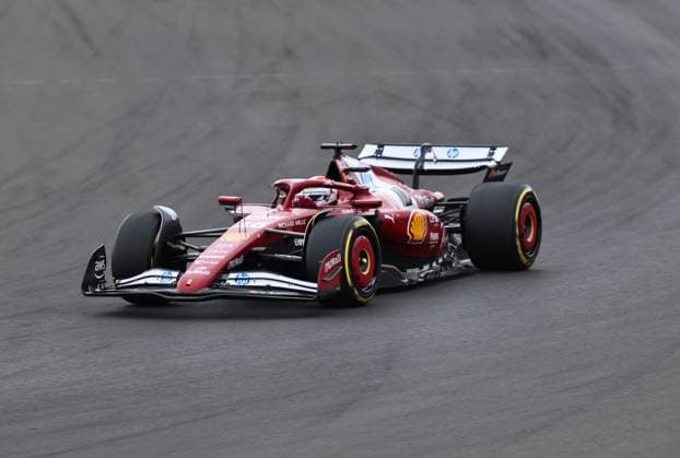 Formula 1 Hungary Grand Prix BUDAPEST, HUNGARY - AUGUST 03: Charles Leclerc of Monaco driving the (16) Scuderia Ferrari SF-25 competes during the Formula 1 Hungarian Grand Prix at Hungaroring in Budapest, Hungary on August 03, 2025. Arpad Kurucz Anadolu Budapest Hungary. Editorial use only. Please get in touch for any other usage.  Copyright: x2025xAnadoluxArpadxKuruczx