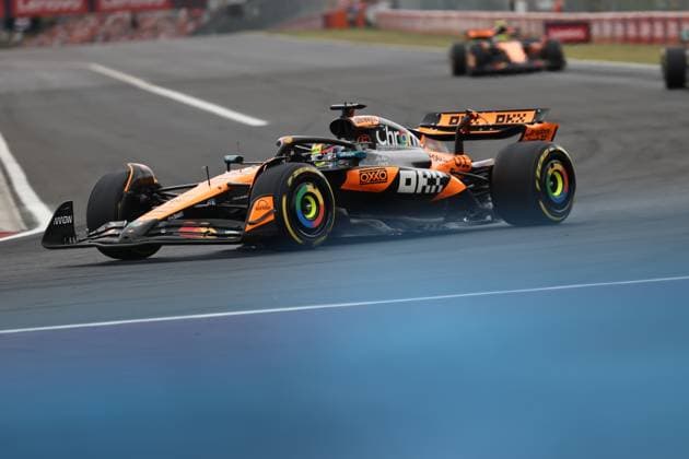 Formula 1 Hungary Grand Prix BUDAPEST, HUNGARY - AUGUST 3: Oscar Piastri of McLaren competes during Formula 1 Hungarian Grand Prix at Hungaroring in Budapest, Hungary on August 3, 2025. Arpad Kurucz Anadolu Budapest Hungary. Editorial use only. Please get in touch for any other usage.  Copyright: x2025xAnadoluxArpadxKuruczx