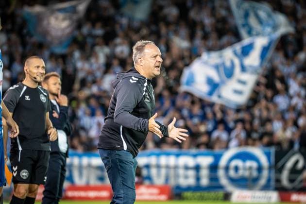 Vejle BK v Odense BK, 3F Superliga football, Vejle, Denmark Vejle, Denmark. 01st, August 2025. Head coach Alexander Zorniger of Odense BK seen during the 3F Superliga match between Vejle BK and Odense BK at Vejle Stadion in Vejle. Denmark, Vejle  Copyright: xGonzalesxPhoto NicolaixBethelsenx