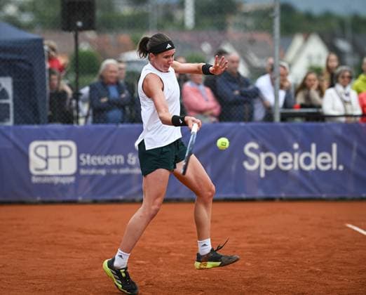 Tennis ITF Tour Ladies Open Hechingen 2025 03.08.2025 Finale Siegerin, Nikola Bartunkova (CZE)