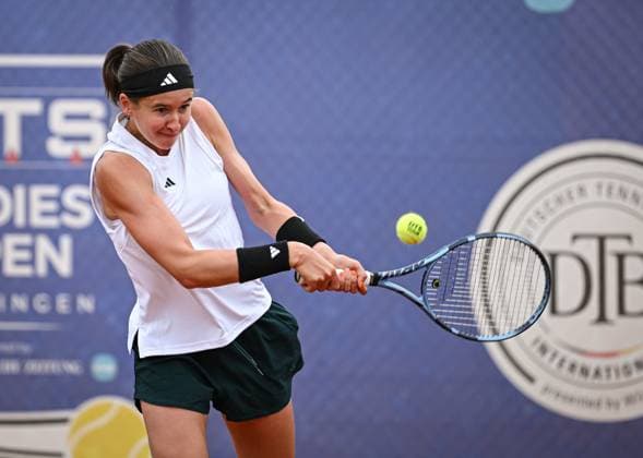 Tennis ITF Tour Ladies Open Hechingen 2025 03.08.2025 Finale Siegerin, Nikola Bartunkova (CZE)