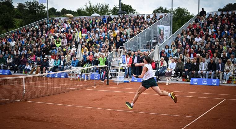 Tennis ITF Tour Ladies Open Hechingen 2025 03.08.2025 Finale Siegerin, Nikola Bartunkova (CZE)