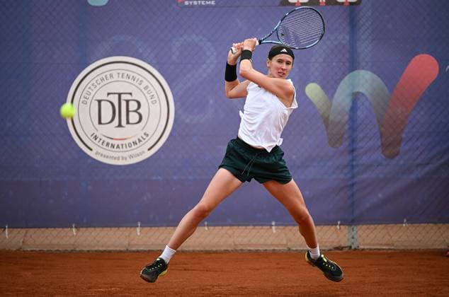 Tennis ITF Tour Ladies Open Hechingen 2025 03.08.2025 Finale Siegerin, Nikola Bartunkova (CZE)