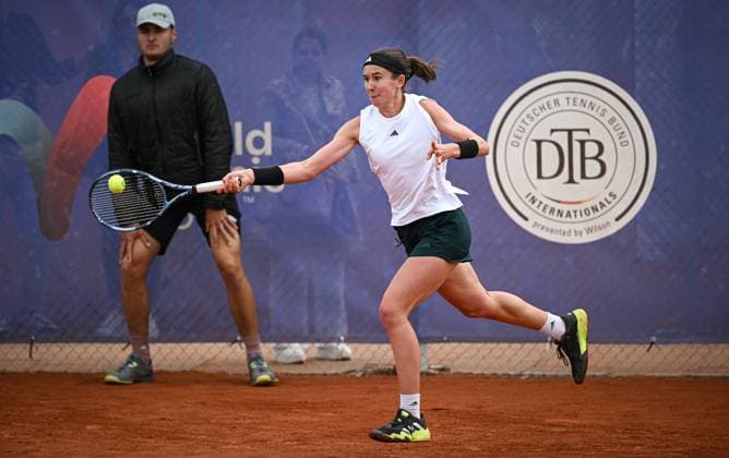 Tennis ITF Tour Ladies Open Hechingen 2025 03.08.2025 Finale Siegerin, Nikola Bartunkova (CZE)