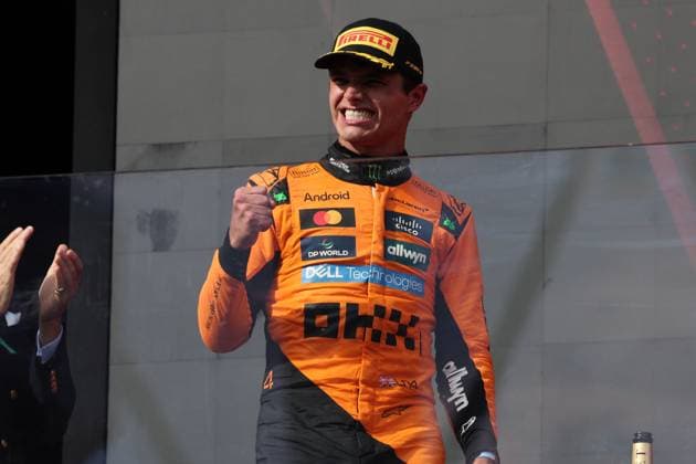 4 Lando Norris (GBR, McLaren F1 Team), F1 Grand Prix of Hungary at Hungaroring on August 3, 2025 in Budapest, Hungary. (Photo by HOCH ZWEI) Budapest Hungary