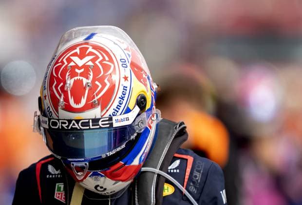 BOEDAPEST - Max Verstappen (Red Bull Racing) reacts at the Hungaroring after the end of the Hungarian Grand Prix. Verstappen finished in ninth place. ANP SANDER KING xVIxANPxSportx xxANPxIVx 532756288 originalFilename: 532756288.jpg