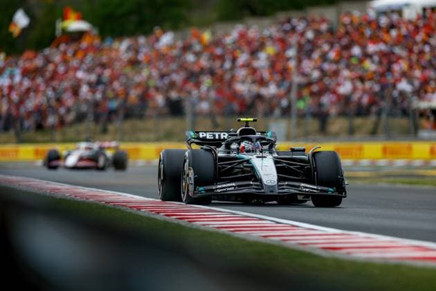 12 Andrea Kimi Antonelli (ITA, Mercedes-AMG Petronas F1 Team), F1 Grand Prix of Hungary at Hungaroring on August 3, 2025 in Budapest, Hungary. (Photo by HOCH ZWEI) Budapest Hungary
