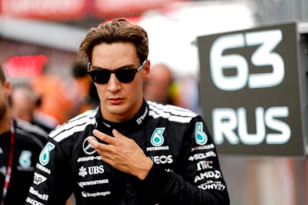 63 George Russell (GBR, Mercedes-AMG Petronas F1 Team), F1 Grand Prix of Hungary at Hungaroring on August 3, 2025 in Budapest, Hungary. (Photo by HOCH ZWEI) Budapest Hungary