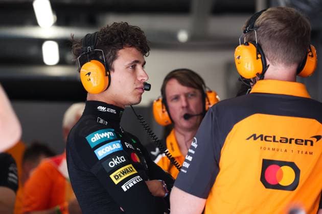 4 Lando Norris (GBR, McLaren F1 Team), F1 Grand Prix of Hungary at Hungaroring on August 3, 2025 in Budapest, Hungary. (Photo by HOCH ZWEI) Budapest Hungary