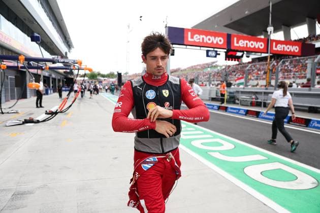 16 Charles Leclerc (MCO, Scuderia Ferrari HP), F1 Grand Prix of Hungary at Hungaroring on August 3, 2025 in Budapest, Hungary. (Photo by HOCH ZWEI) Budapest Hungary