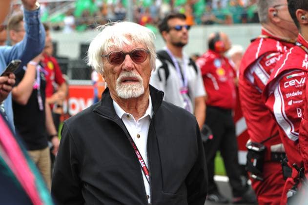 August 3, 2025, Budapest, Budapest, Hungary: Bernie Ecclestone on Grid before the Formula One Hungarian Grand Prix, held at the Hungaroring Budapest Hungary - ZUMAs291 20250803_zip_s291_055 Copyright: xBalintxSzentgallayx