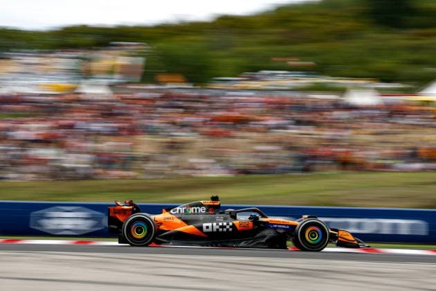 81 Oscar Piastri (AUS, McLaren F1 Team), F1 Grand Prix of Hungary at Hungaroring on August 3, 2025 in Budapest, Hungary. (Photo by HOCH ZWEI) Budapest Hungary