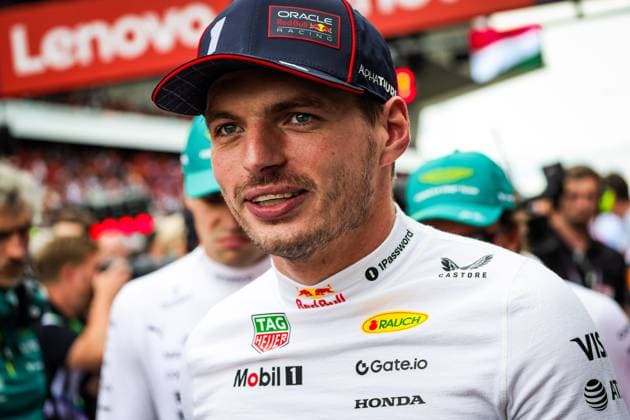 1 Max Verstappen (NLD, Oracle Red Bull Racing), F1 Grand Prix of Hungary at Hungaroring on August 3, 2025 in Budapest, Hungary. (Photo by HOCH ZWEI) Budapest Hungary