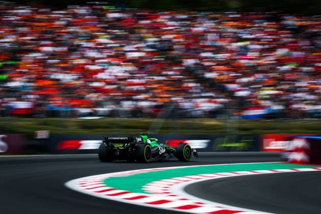 F1 - HUNGARIAN GRAND PRIX 2025 27 HULKENBERG Nico (ger), Stake F1 Team Kick C45, action during the 2025 Formula 1 Lenovo Hungarian Grand Prix, 14th round of the 2025 FIA Formula One World Championship, WM, Weltmeisterschaft from August 1 to 3, 2025 on the Hungaroring, in Mogyorod, Hungary - MogyorodHungary  Copyright: xANTONINxVINCENTx