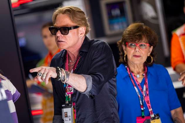 F1 - HUNGARIAN GRAND PRIX 2025 Axl Rose, Guns N Roses, portrait during the 2025 Formula 1 Lenovo Hungarian Grand Prix, 14th round of the 2025 FIA Formula One World Championship, WM, Weltmeisterschaft from August 1 to 3, 2025 on the Hungaroring, in Mogyorod, Hungary - MogyorodHungary  Copyright: xJulienxDelfossex