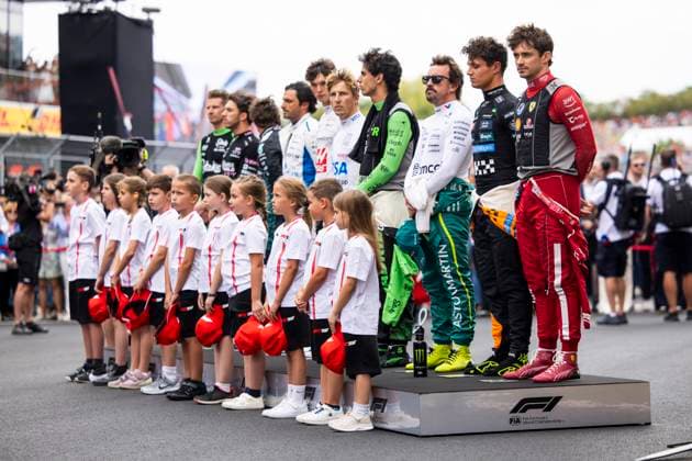 F1 - HUNGARIAN GRAND PRIX 2025 LECLERC Charles (mco), Scuderia Ferrari SF-25, portrait during the 2025 Formula 1 Lenovo Hungarian Grand Prix, 14th round of the 2025 FIA Formula One World Championship, WM, Weltmeisterschaft from August 1 to 3, 2025 on the Hungaroring, in Mogyorod, Hungary - MogyorodHungary  Copyright: xJulienxDelfossex