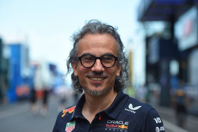 F1 Hungarian Grand Prix - Race Day - Budapest Laurent Mekies (FRA) Team principal of Oracle RedBull Racing on the last day of the Hungarian Grand Prix at the Hungaroring in Budapest, Hungary on August 3, 2025. Photo by IPA ABACAPRESS.COM Budapest Hungary  Copyright: xIPAxSport ABACAx