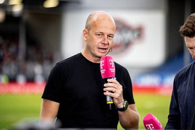 Fussball, Saison 2025 2026, 3. Liga, BRITA-Arena Wiesbaden, 1. Spieltag, SV Wehen Wiesbaden - SSV Ulm 1846 Fußball, 03.08.2025 03.08.2025, Fussball, Saison 2025 2026, 3. Liga, BRITA-Arena Wiesbaden, 1. Spieltag, SV Wehen Wiesbaden - SSV Ulm 1846 Fußball, MagentaSport Interview Geschäftsführer Markus Thiele (SSV Ulm 1846 Fußball) Foto: Lucca Fundel Wiesbaden BRITA-Arena Hessen Deutschland