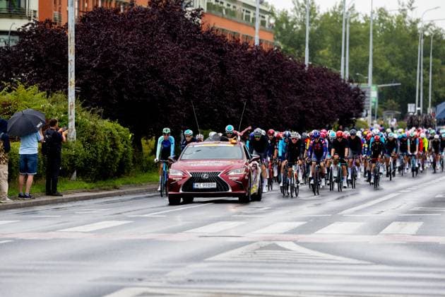 August 4, 2025, Wroclaw, Lower Silesia, Poland: Peleton during Tour of Poland Stage 1: Wroclaw - Legnica, August 4, 2025. Wroclaw, Poland Wroclaw Poland - ZUMAb265 20250804_zsp_b265_034 Copyright: xMateuszxBireckix