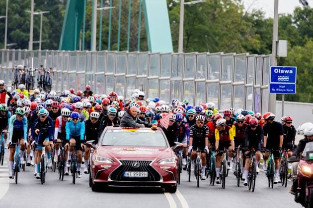 Tour Of Poland - Stage 1 CZESLAW LANG participates in the Tour of Poland Stage 1 from Wroclaw to Legnica in Wroclaw, Poland, on August 4, 2025. Wroclaw Poland  Copyright: xMateuszxBireckix originalFilename:birecki-tourofpo250804_npa52.jpg