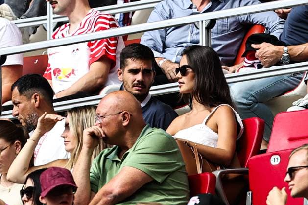 Andre Silva (RB Leipzig,37) - 1. Fussball Bundesliga Saison 2025-2026 Testspiel RasenBallsport Leipzig vs. Atalanta Bergamo in der Red Bull Arena in Leipzig - Fussball,Mann,Männer,Deutschland,02.08.2025