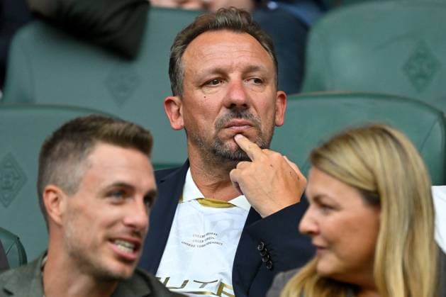 Moenchengladbach, Borussia Park, 02.08.25, GER, Herren, Testspiel, Saison 2025-2026, Borussia Moenchengladbach - FC Valencia Bild: Markus HAUSWEILER (ehemaliger Spieler Gladbach) Nordrhein-Westfalen Deutschland *** Moenchengladbach, Borussia Park, 02 08 25, GER, Men, Test match, Season 2025 2026, Borussia Moenchengladbach FC Valencia Picture Markus HAUSWEILER former player Gladbach North Rhine Westphalia Germany