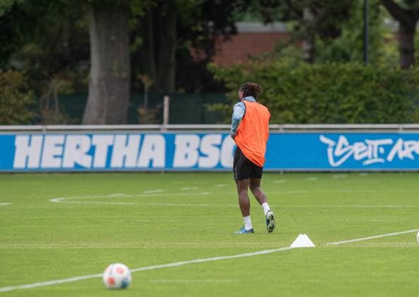 Fussball, Herren, Saison 2025 26, 2. Bundesliga, Hertha BSC, Training, Deyovaisio Zeefuik (Hertha BSC), 05.08. 2025,