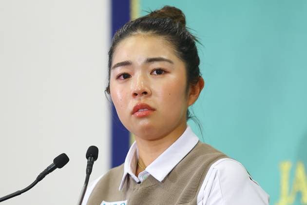 Women s British Open, Yamashita, press conference, PK, Pressekonferenz after returning home -JPN- Golf - Female golfer Miyu Yamashita returns to Japan and holds a press conference at the Japan National Press Club(JNPC). She won her first major at the AIG Women s British Open (July 31-August 3, 2025). Tokyo Japan Copyright: xKazukixOISHIx
