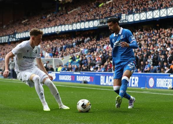 Jefte of Rangers during the Champions League third qualifying round first leg match at Ibrox Stadium, Glasgow. Rangers v Viktoria Plzen - UEFA Champions League - Third Qualifying Round First Leg - Ibrox Stadium, Glasgow, Lanarkshire, Scotland, UK - 05 Aug 2025Glasgow Ibrox Lanarkshire United Kingdom  Copyright: xO Rourke RangersxFC Shutterstockx 15428761o