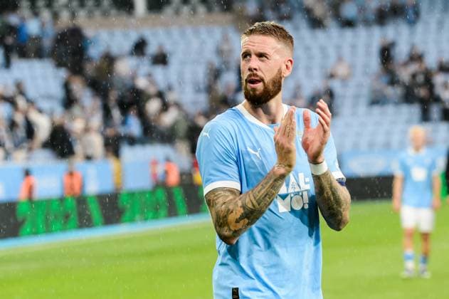 250805 Pontus Jansson of Malmö FF after the UEFA Champions League qualifier football match between Malmö FF and FC Copenhagen on August 5, 2025 in Malmö. Photo: Christian Örnberg BILDBYRAN COP 166 CS0745 fotboll football soccer fotball uefa champions league champions league malmö ff fc copenhagen bbeng bbauto Copyright: CHRISTIANxÖRNBERG BB250805CO077