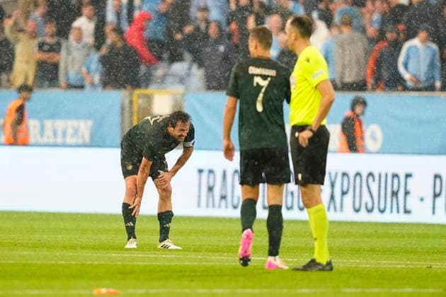 Champions League: Malmö FF - FC Copenhagen Copenhagen s Thomas Delaney after the Champions League match in the third qualifying round between Malmö FF and FC Koebenhavn at Eleda Stadion in Malmö, Tuesday, August 5, 2025. (Photo: Mads Claus Rasmussen Scanpix 2025) , Malmö Denmark Copyright: MadsxClausxRasmussenx spdk20250805-205230-L
