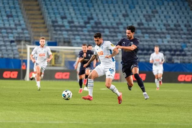 LUBLIN 05.08.2025 MECZ III RUNDA KWALIFIKACYJNA LIGA MISTRZOW UEFA SEZON 2025 2026: DYNAMO KIJOW - HAMRUN SPARTANS --- MENS FOOTBALL MATCH UEFA CHAMPIONS LEAGUE SEASON 2025 2026 THIRD QUALIFYING ROUND - FIRST LEG: FC DYNAMO KYIV - PAFOS FC VLADYSLAV DUBINCHAK, PEPE FOT. KAZIMIERZ KOZUCH 400MM.PL NEWSPIX.PL --- newspix.pl 