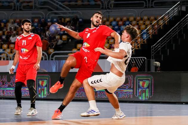 August 6, 2025, Cairo, Cairo, Egypt: ZARDOUM MOHAMED From 11TH IHF Handball World Championship, WM, Weltmeisterschaft U19 (Egypt 2025) Match Between Tunisia and USA at Cairo Stadium Hall 1 Cairo Egypt - ZUMAe138 20250806_zsp_e138_040 Copyright: xBassemxElziatyx